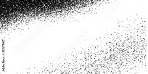 Abstract black and white background featuring a wet glass texture with rain drops and liquid splashes in a cold winter nature design