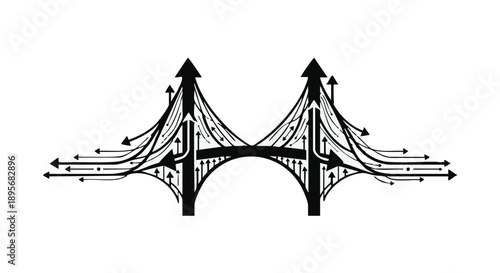 Luxury digital art supremacy vector design