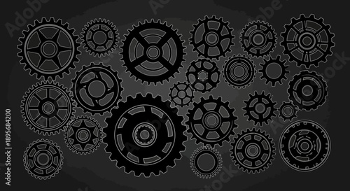 Gears and Cogs: Mechanical Engineering Concept