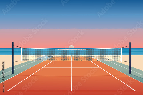 Volleyball With Bold Gradient Professional Photo Suitable for Design