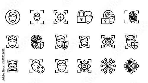 Security icons for digital protection.