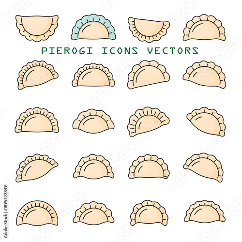 Traditional Polish Pierogi Dumplings European Cuisine