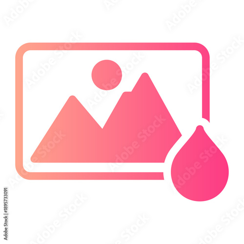 liquidity gradient icon