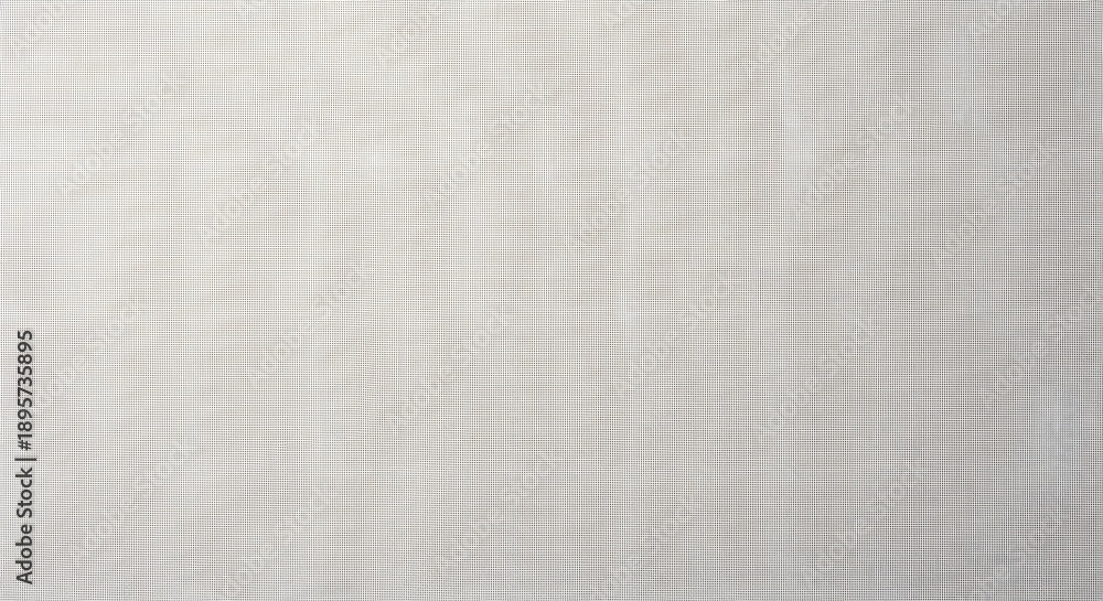Fototapeta premium Close-up of a fine woven fabric texture with a subtle grid pattern and neutral grey and white tones, offering a clean and versatile background.
