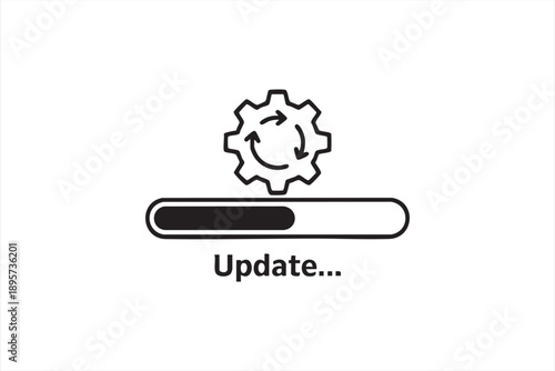System Maintenance Update Screen for Web and App Interfaces