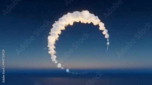 blue sky with clouds