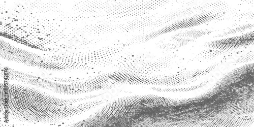 Abstract black and white wavy background with a wet glass texture featuring liquid drops and a clean macro design reminiscent of cold winter rain on a window surface