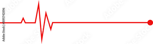 Heart Rhythm Icon Vector Illustration For Medical Healthcare Cardiology Design With Pulse Line Symbol In Modern Style Collection Group Monitoring Iconography.