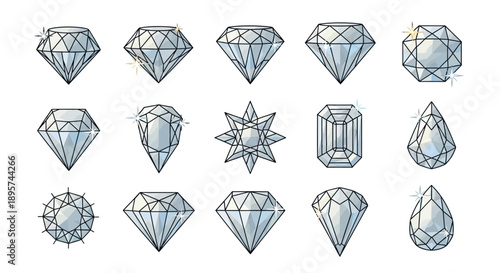Diamond Cuts Collection: Gemstone Variety