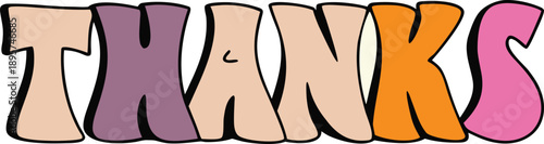 Subdued thanksgiving message with abstract gold foil elements