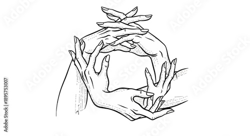 Hands holding a plant with leaves and roots.