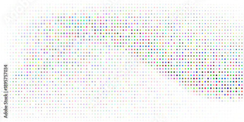 New spaper beige halftone background. Light cream pixelated paper texture. Retro craft taupe wallpaper. halftone