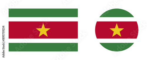 Flag of suriname
