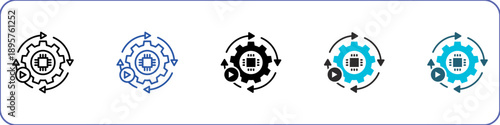 Automation Single Icon Pack Multistyle