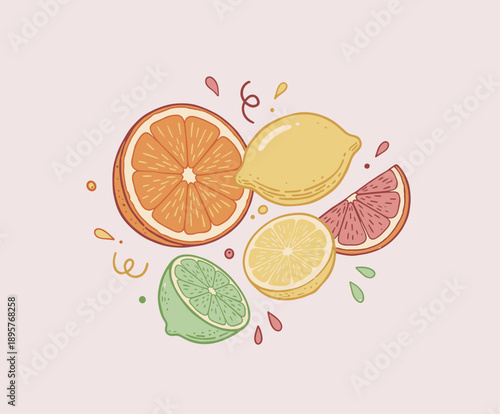Fresh lemon fruit print. Summer food poster design. Lemon fruit artwork. Lemonade art. Organic food artwork for for t-shirt. Fruit vintage t-shirt design. Nature fruit club print design.