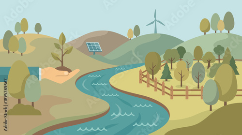 Caring for the environment with sustainable energy solutions