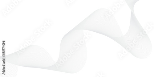 abstract gradient wave Futuristic gray white abstract background. geometric flowing web smoke sound music digital blend curve line texture backgound.