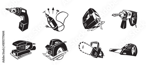 electric tools symbols 