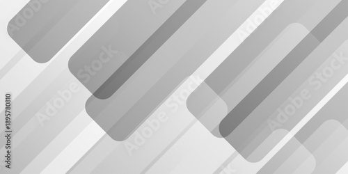 Geometric abstract square cover triangle white and gray gradient line background. vector presentation white transparent creative banner and template web design.