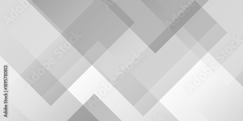 Geometric abstract square cover triangle white and gray gradient line background. vector presentation white transparent creative banner and template web design.