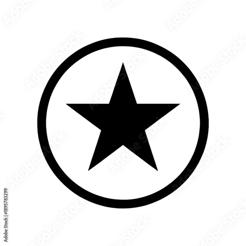 Free Download Minimalist star line icon. - GFXLoad