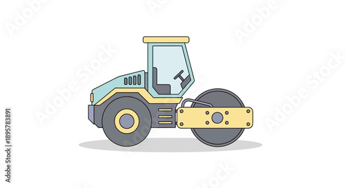 Compact Road Roller Machine For Road Construction Tasks