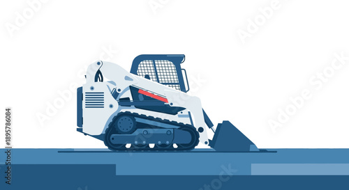 Compact Track Loader Machine For Construction Works