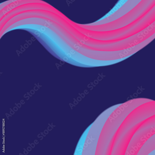 An image featuring abstract, wavy patterns in shades of pink, blue, and purple against a dark background.