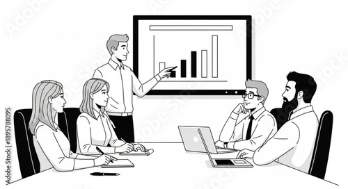 business people working together