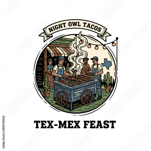 Night Owl Tacos Tex-Mex Feast Street Food