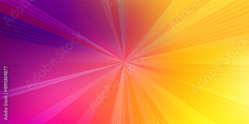 Abstract Blurred magenta purple yellow orange magenta purple background. Soft gradient backdrop with place for text. Vector illustration for your graphic design, banner, poster - Vector