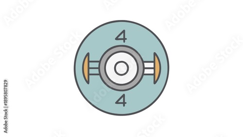 Weightlifting Fractional Plates Icon