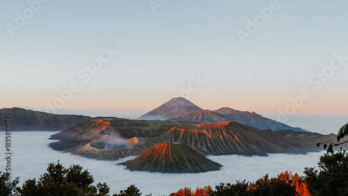 Photos Breathtaking Sunrise over Mount Bromo and Tengger Caldera, East Java