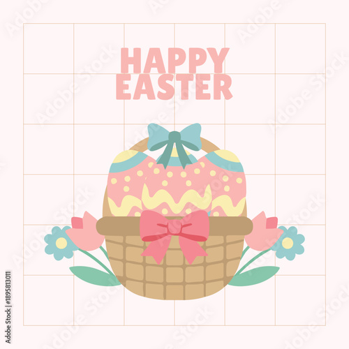 happy easter christian good friday flat design edition can be used for poster, social media post or etc