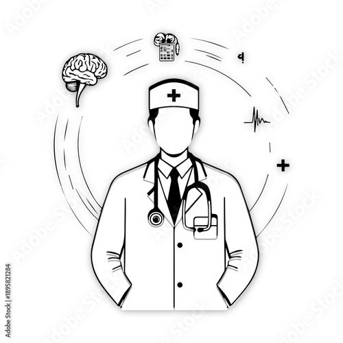  Black and white logo desgine