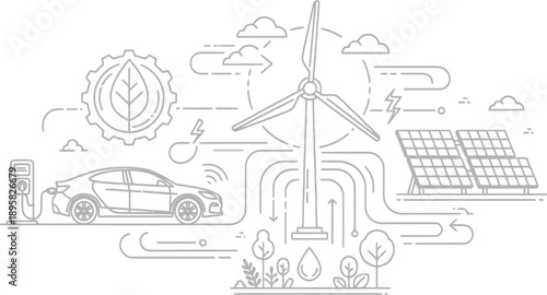 Sustainable energy solutions for electric vehicles