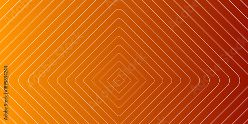 Geometric gradient background with chevron pattern, orange to dark orange, for website or presentation, vector