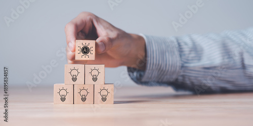 Foto Using AI to generate business ideas