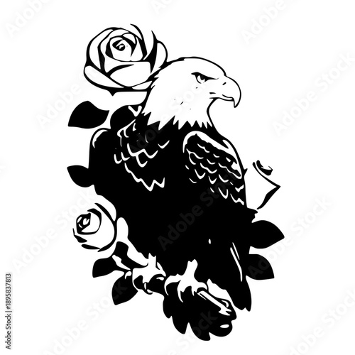 Detailed illustration of a melting skull with sharp spikes and spikes on its head