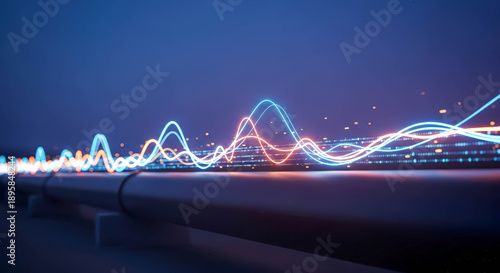 pipelines that carry a powerful flow of energy, the concept of resource transportation and extraction.