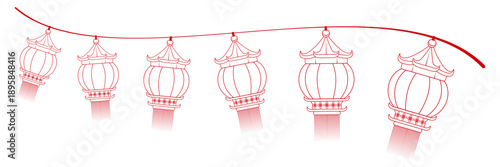 lanterns for Chinese New Year decoration 5.eps