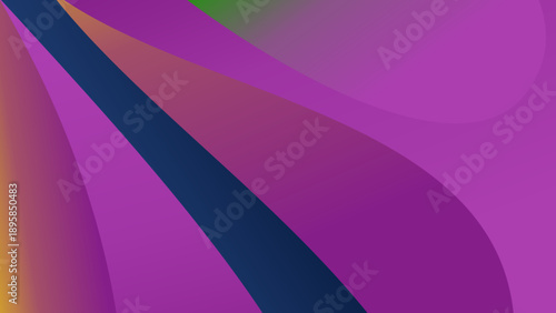 Vibrant Abstract Background With Purple Pink Green And Orange Geometric Shapes For Design Projects