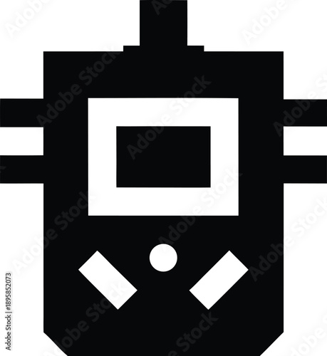 insulin pen injector silhouette vector illustration on transparent background