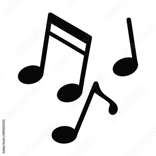 Musical notation conveys a sense of harmony with an isolated background.