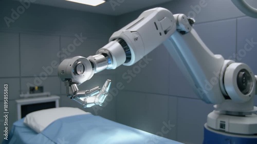 Firefly surgical robot processor architecture in a high-tech operating room performing precise manipulation
