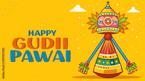 Celebrate the festival of lights with a colorful gudii pawai Vector