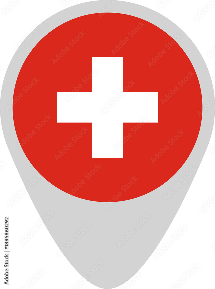 Obraz premium swiss flag