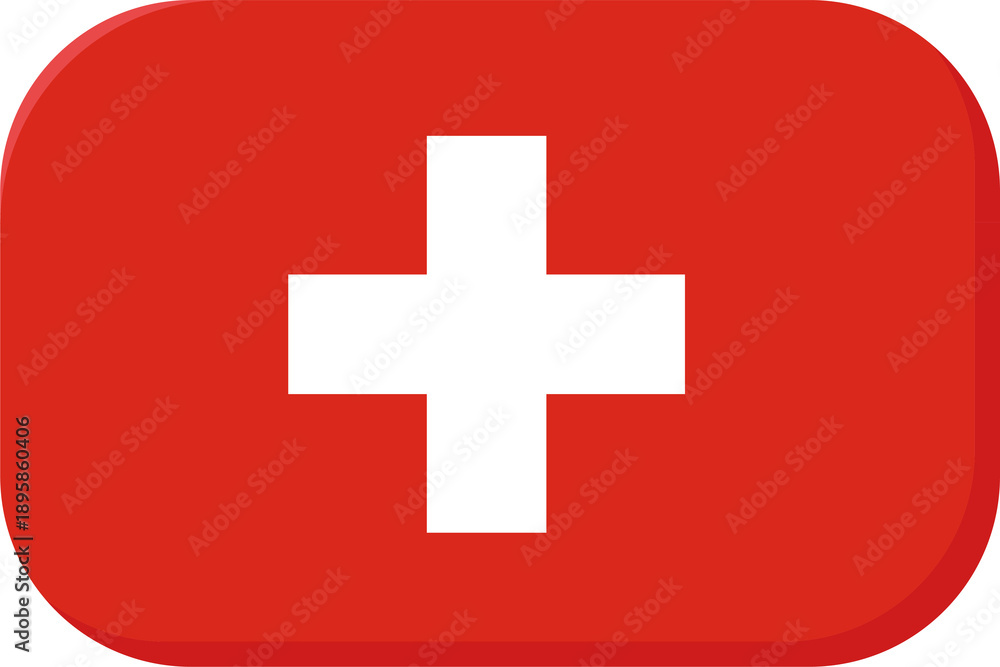 Fototapeta premium swiss flag