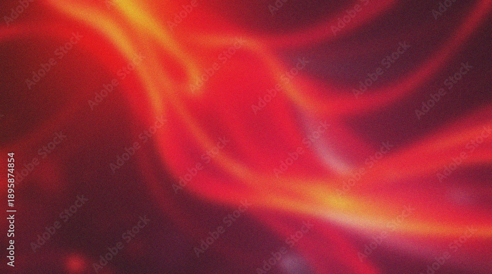 Obraz premium Vibrant orange and red abstract design with dynamic energy