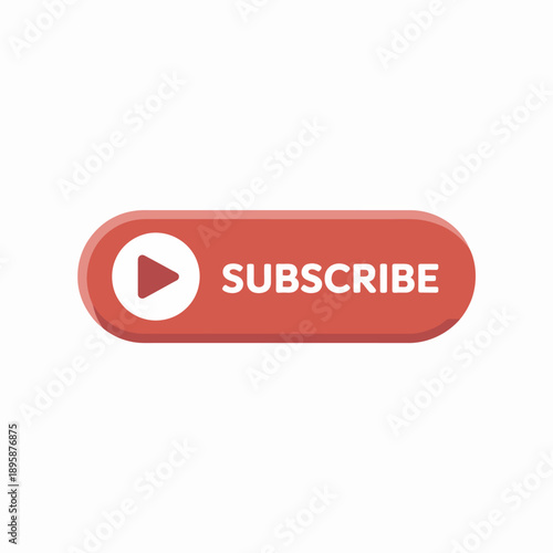 Red and yellow download buttons with arrow and yes label for web and online design illustration